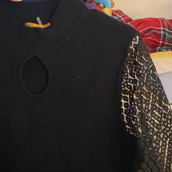 Large black women’s top with someone see-through arms, soft Brand New. - Picture 4 of 4